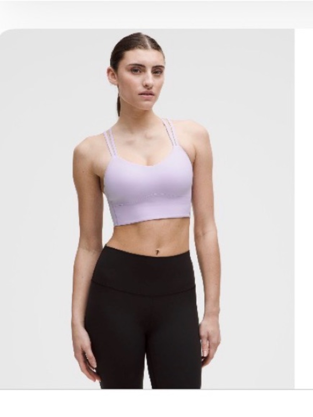 Like a Cloud Longline Bra B/C Size 10 LuluLemon